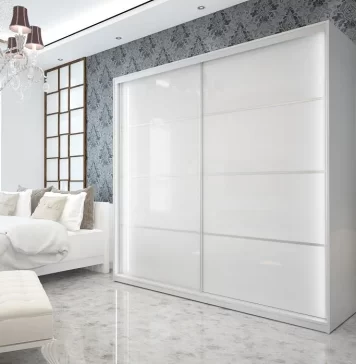 Белый шкаф-купе: особенности белоснежной мебели