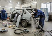 Кузовной ремонт в Чехове — профессиональное восстановление внешнего вида автомобиля.