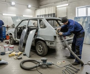 Кузовной ремонт в Чехове — профессиональное восстановление внешнего вида автомобиля.